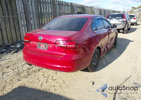 2017 Volkswagen Jetta 1.4T S z USA, uszkodzony, nr VIN 3VW2B7AJ6HM385833